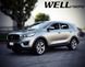 Owiewki do szyb samochodowych num 4 szt z chromowaną odlewanie Kia Sorento 2016 - 2020 Wellvisors 3-847KA011
