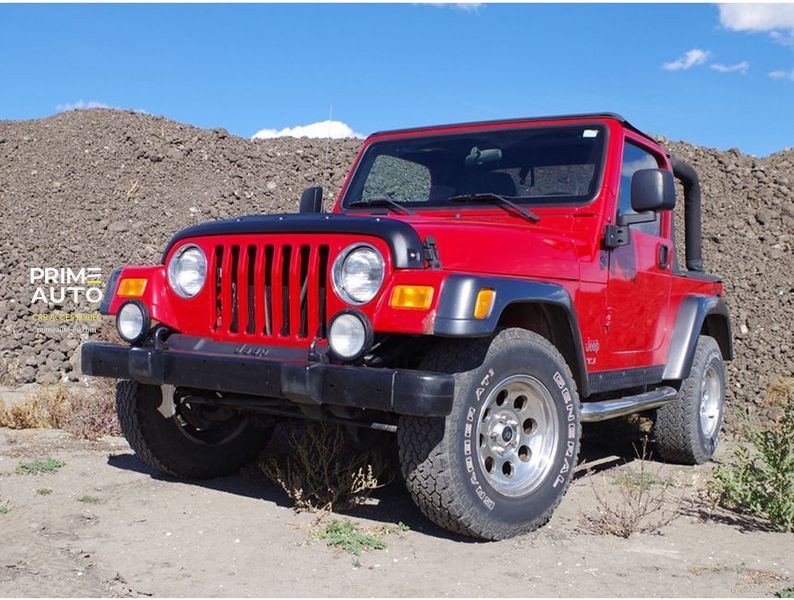Hood Deflector Tough Guard Jeep Wrangler TJ 1996-2006 textured FormFit TG7W96