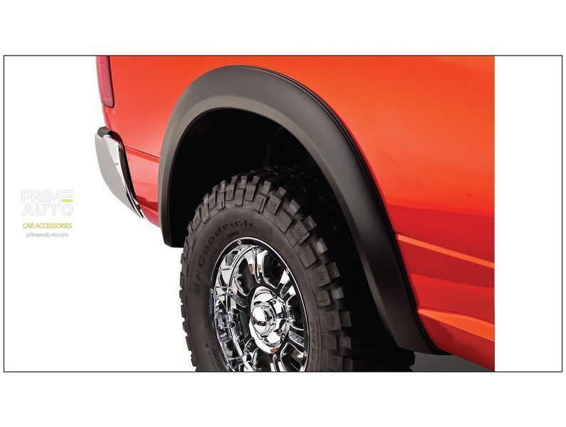 Fender Flares set 4 PCs RAM/Dodge Ram 1500 Classic 2009-2018 Extended-A-style black Bushwacker 50914-02