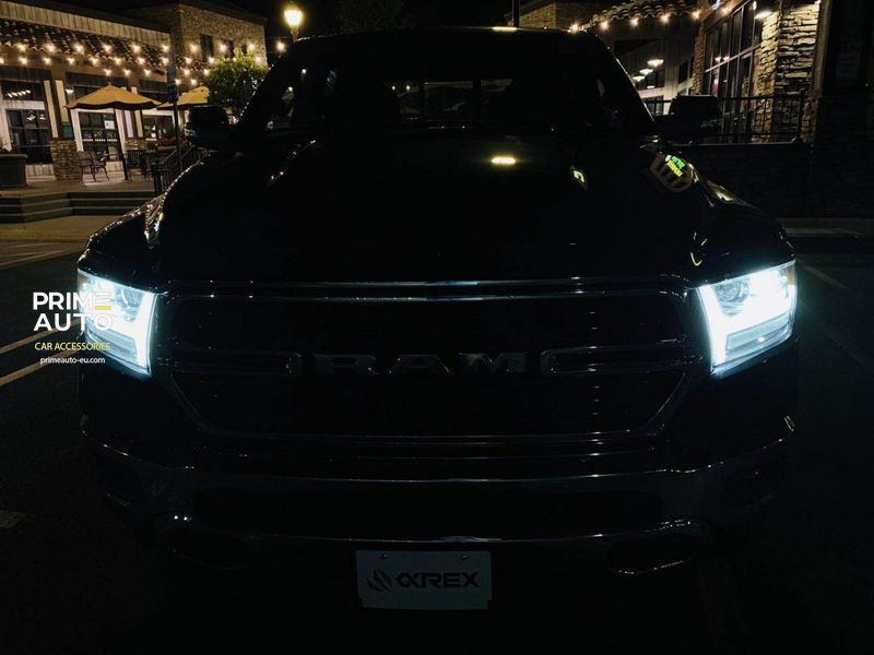 Передние фары LED Ram 1500 2019-2022 LED LUXX серия черные AlphaRex 880543 880543 фото