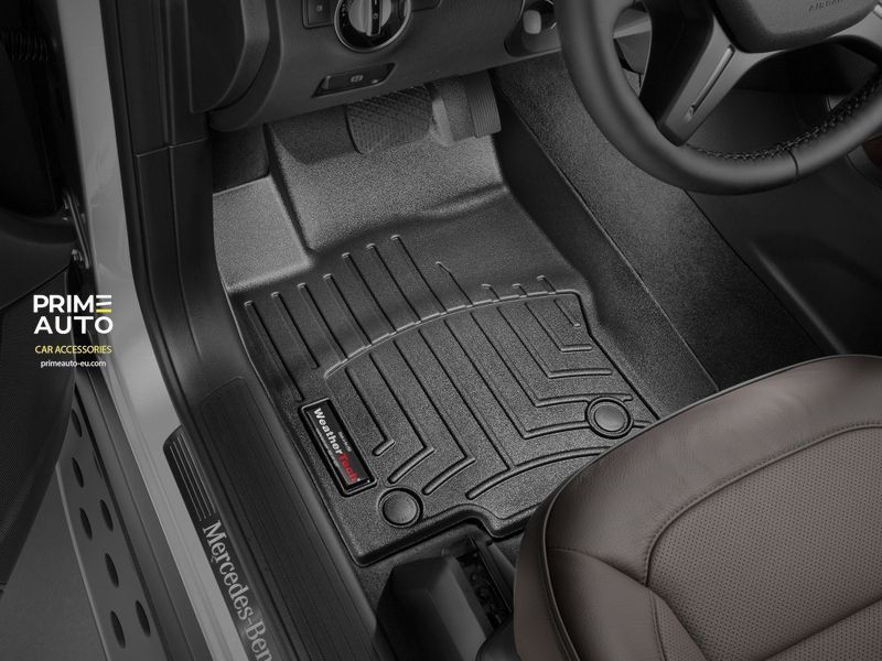 Car Mats 3D Liners Front Rivian R1T 2025 Black WeatherTech 4419581