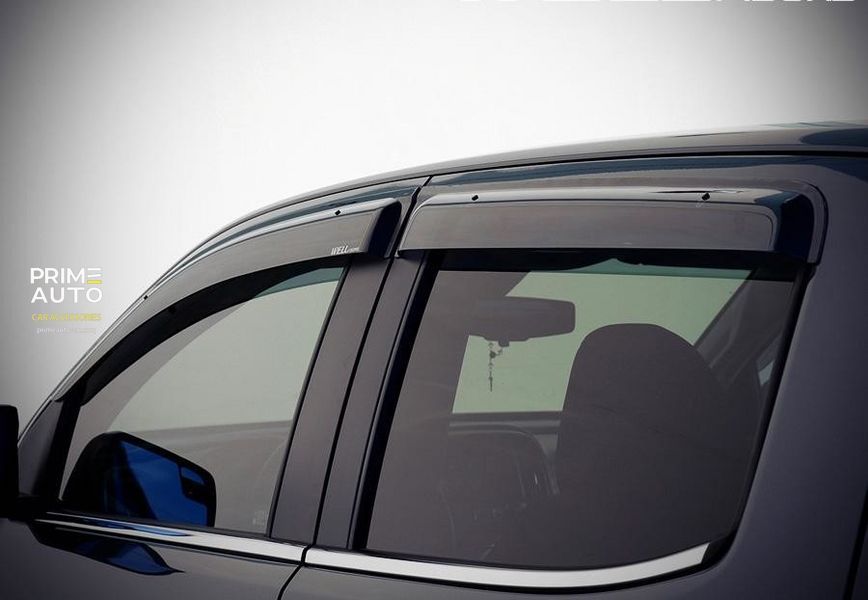 Дефлекторы окон к-т 4 шт Premium серия Chevrolet Colorado 2015 - 2022 Crew Cab Wellvisors 3-847CH008 3-847CH008 фото