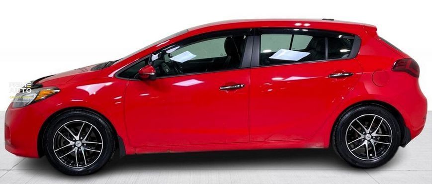 Side Window Deflectorsset of 4 pcs Kia Forte 2014-2018 Hatchback (5-door) smooth SD22E14-5