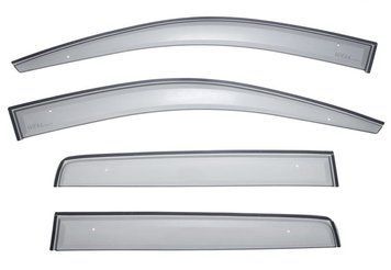 Window Deflectors 4pcs Set Premium Series Jeep Compass 2007-2016 Wellvisors 3-847JE005