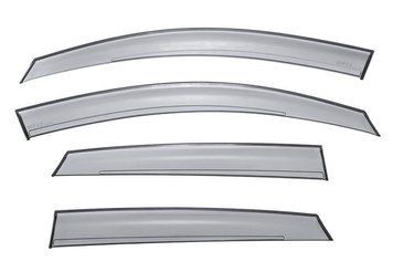 Window Deflectors 4pcs Set Aerodyn Series Porsche Macan 2015-2022 Wellvisors 3-847PO003