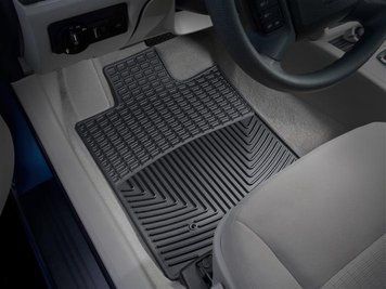 All-Weather Floor Mats Front Lincoln MKZ 2006 - 2009 Black WeatherTech