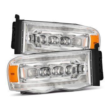 Lampy przednie RAM/Dodge Ram 1500 Classic 2002-2005 LED NOVA seria chrom AlphaRex 880565