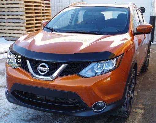 Дефлектор капота Nissan Rogue Sport 2017-2019 гладкий FormFit HD13Q17 HD13Q17. фото
