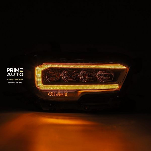 Lampy przednie Toyota Tacoma 2016- 2025 LED NOVA seria chrom AlphaRex 880706