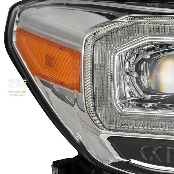 Lampy przednie Toyota Tacoma 2016- 2025 LED NOVA seria chrom AlphaRex 880706