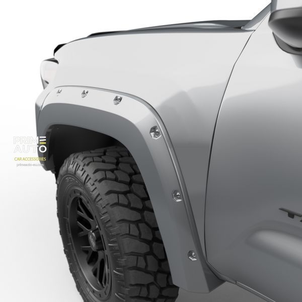 Fender Flares Toyota Tacoma 2016 - 2023 Bolt-On Style Silver EGR 795084-1D6