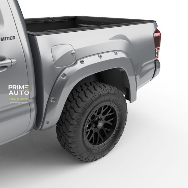 Fender Flares Toyota Tacoma 2016 - 2023 Bolt-On Style Silver EGR 795084-1D6