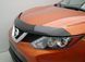 Дефлектор капота Nissan Rogue Sport 2017-2019 гладкий FormFit HD13Q17 HD13Q17. фото 2