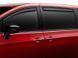 Deflectoare de ferestre inserabil faţă+spate Dodge Grand Caravan 2008 - 2020 lucios &icirc;nchis WeatherTech 82476IM