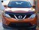 Дефлектор капота Nissan Rogue Sport 2017-2019 гладкий FormFit HD13Q17 HD13Q17. фото 4