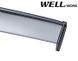 Дефлекторы окон к-т 4 шт с черным хромированным молдингом Mitsubishi Outlander 2014 - 2021 Wellvisors 3-847MI004 3-847MI004 фото 13