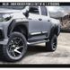 Moluri SET Toyota Hilux 2015-2025 negru AIR DESIGN TO03D05