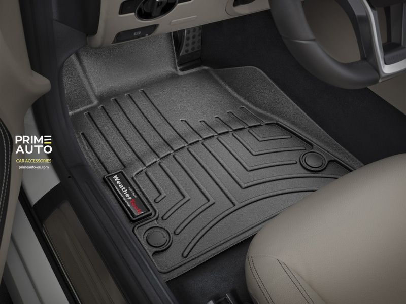 Килими автомобільні 3D Лайнери передні Audi A6/S6 Sportback e-tron 2025 чорний WeatherTech 4419571 4419571 фото