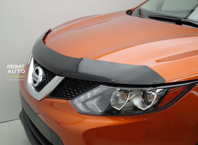 Дефлектор капота Nissan Rogue Sport 2017-2019 гладкий FormFit HD13Q17 HD13Q17. фото