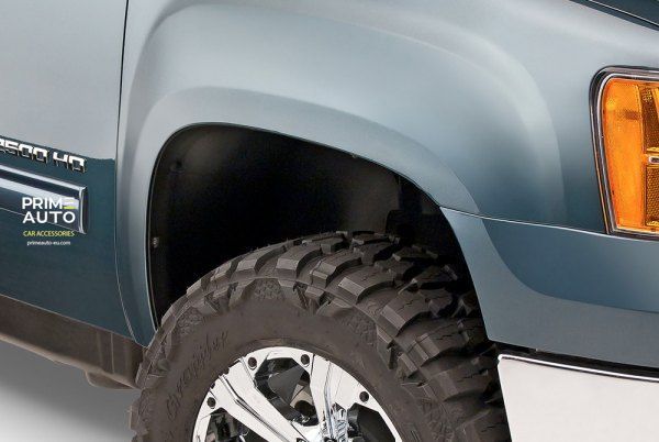 Extensoare pentru pasajele roții set 4 piese GMC Sierra 1500 2007-2013 Extended-A-style negru Bushwacker 40952-02