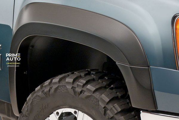 Extensoare pentru pasajele roții set 4 piese GMC Sierra 1500 2007-2013 Extended-A-style negru Bushwacker 40952-02