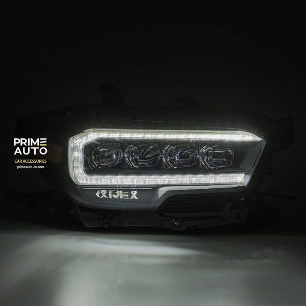 Faruri faţă Toyota Tacoma 2016- 2025 LED NOVA series negru AlphaRex 880707
