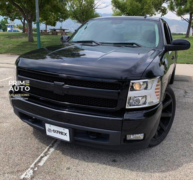 Faruri faţă Chevrolet Silverado 1500 2007-2013 PRO series chromium AlphaRex 880204