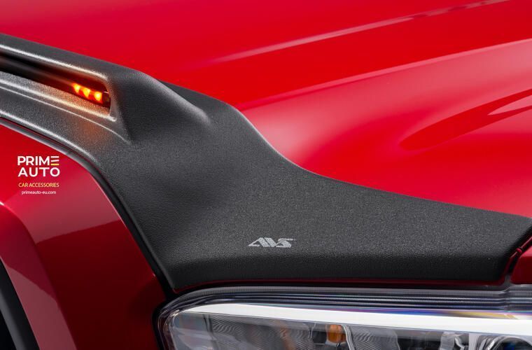Deflektor maski Aeroskin Toyota Tacoma 2021 - 2025 magnetyczny szary metaliczny AVS 753079