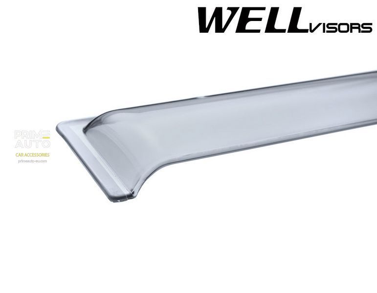 Дефлекторы окон к-т 4 шт Premium серия Nissan Frontier 1999 - 2004 Crew Cab Wellvisors 3-847NS012 3-847NS012 фото