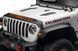 Deflector capota Cu bandă LED cu semnalizatoare Jeep GLADIATOR 2020- 2025 Aeroskin Lightshield PRO negru mată AVS 953156