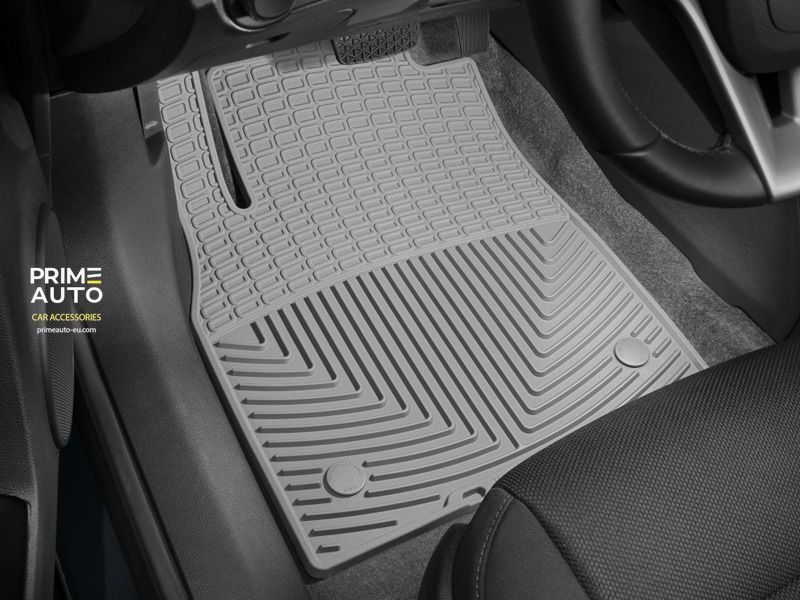 All-Weather Floor Mats Front Toyota Tacoma 2024 - 2025 Black WeatherTech W698