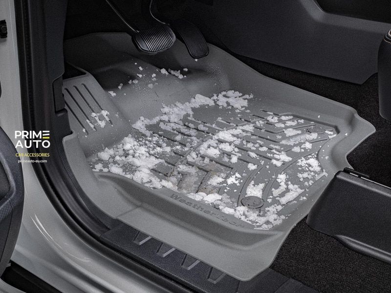 Car Mats 3D Liners High Performance Front Volkswagen Tiguan 2025-2026 Black WeatherTech 4419061IM