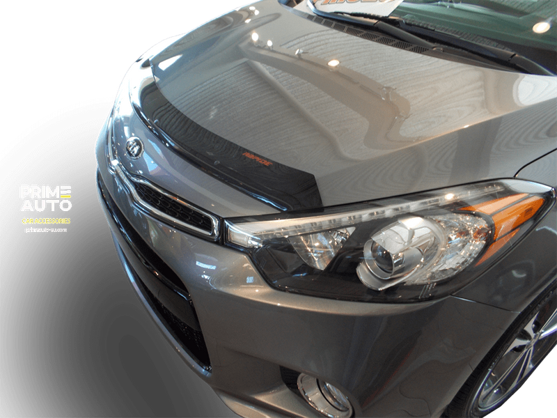 Deflektor maski Kia Forte 2014-2016 gładki FormFit RFK034