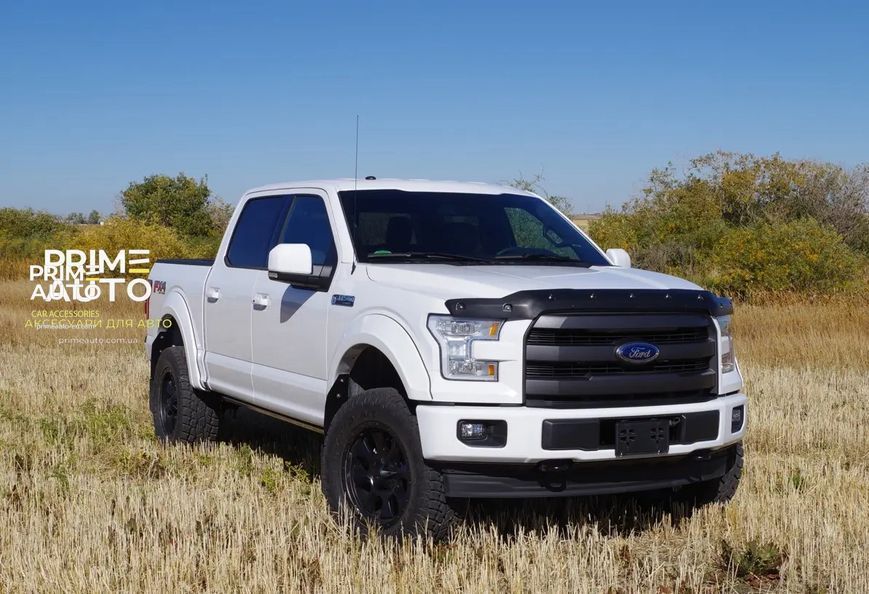Дефлектор капоту Tough Guard Ford F-150 2021-2022 текстурований FormFit TG8A21 TG8A21 фото