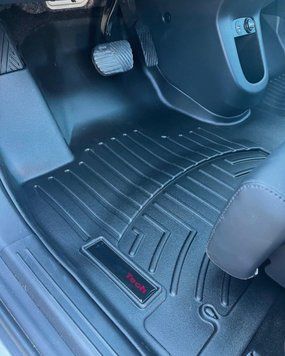 Covorașe cauciuc 3D Liners faţă &icirc;ntreg Hyundai Ioniq 5 2022 - 2024 negru WeatherTech 4417201