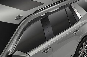 Window Deflectors 4 pcs Set Jeep RENEGADE 2015-2023 Ventvisor LOW PRO Smoke AVS 894060