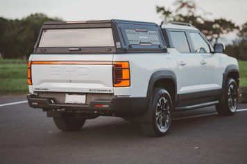 Aluminum HardTop Canopy pickup JUSNCAP BYD Shark 2024 + JD10S24