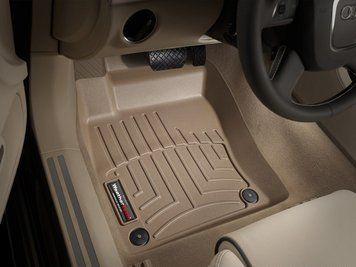 Covorașe cauciuc 3D Liners faţă Audi A8 2004 - 2010 bej WeatherTech 452201