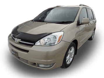 Дефлектор капота Toyota Sienna 2004-2010 гладкий FormFit HD20H04 HD20H04 фото