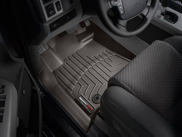 Car Mats 3D Liners Front Toyota Sequoia 2012 - 2022 Cocoa WeatherTech 474081
