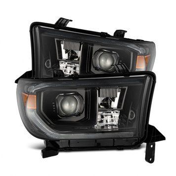 Lampy przednie Toyota Tundra 2007-2013 LED PRO seria kolor Alpha-Black AlphaRex 880828