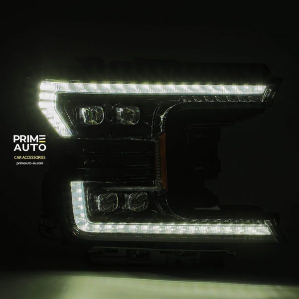 Faruri faţă Ford F-150 2018-2020 LED NOVA series culoare Alpha-negru AlphaRex 880165