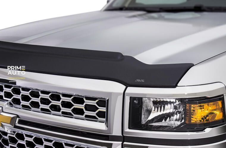 Deflektor maski teksturowane spoiwo Aeroskin II czarny GMC Sierra 1500 2007 - 2013 AVS 436003