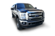 Дефлектор капоту Tough Guard Ford F-250 2011-2016 текстурований FormFit TG8G11 TG8G11 фото 3