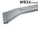 Дефлекторы окон к-т 4 шт Premium серия Subaru Impreza 2008 - 2014 Wellvisors 3-847SU006 3-847SU006 фото 3