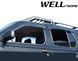 Дефлекторы окон к-т 4 шт с черным хромированным молдингом Nissan Xterra 1999 - 2004 Wellvisors 3-847NS016 3-847NS016 фото 7