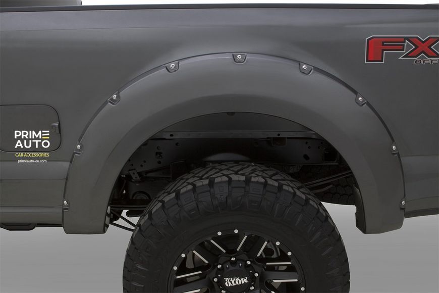Расширители арок комплект 4 шт Toyota Tacoma 2016-2023 Pocket-style черный Bushwacker 30922-02 30922-02 фото