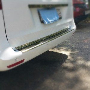 Rear bumper cover matte Mercedes-Benz Vito;Viano 2015 - 2025 Omsa 4733093MAT
