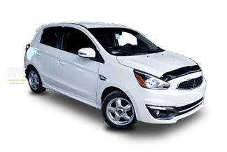 Deflektor maski Mitsubishi Mirage 2017-2019 gładki FormFit HD29M17
