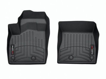 Car Mats 3D Liners Front Nissan Rogue 2023 - 2024 Black WeatherTech 4417701